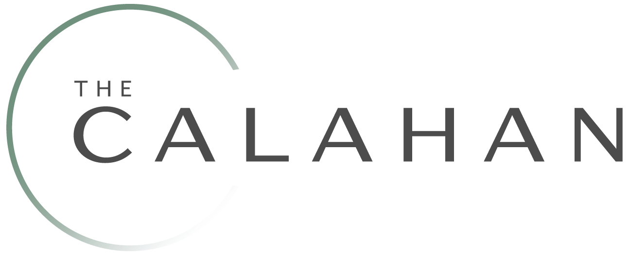 The logo for The Calahan features a circle around the word.